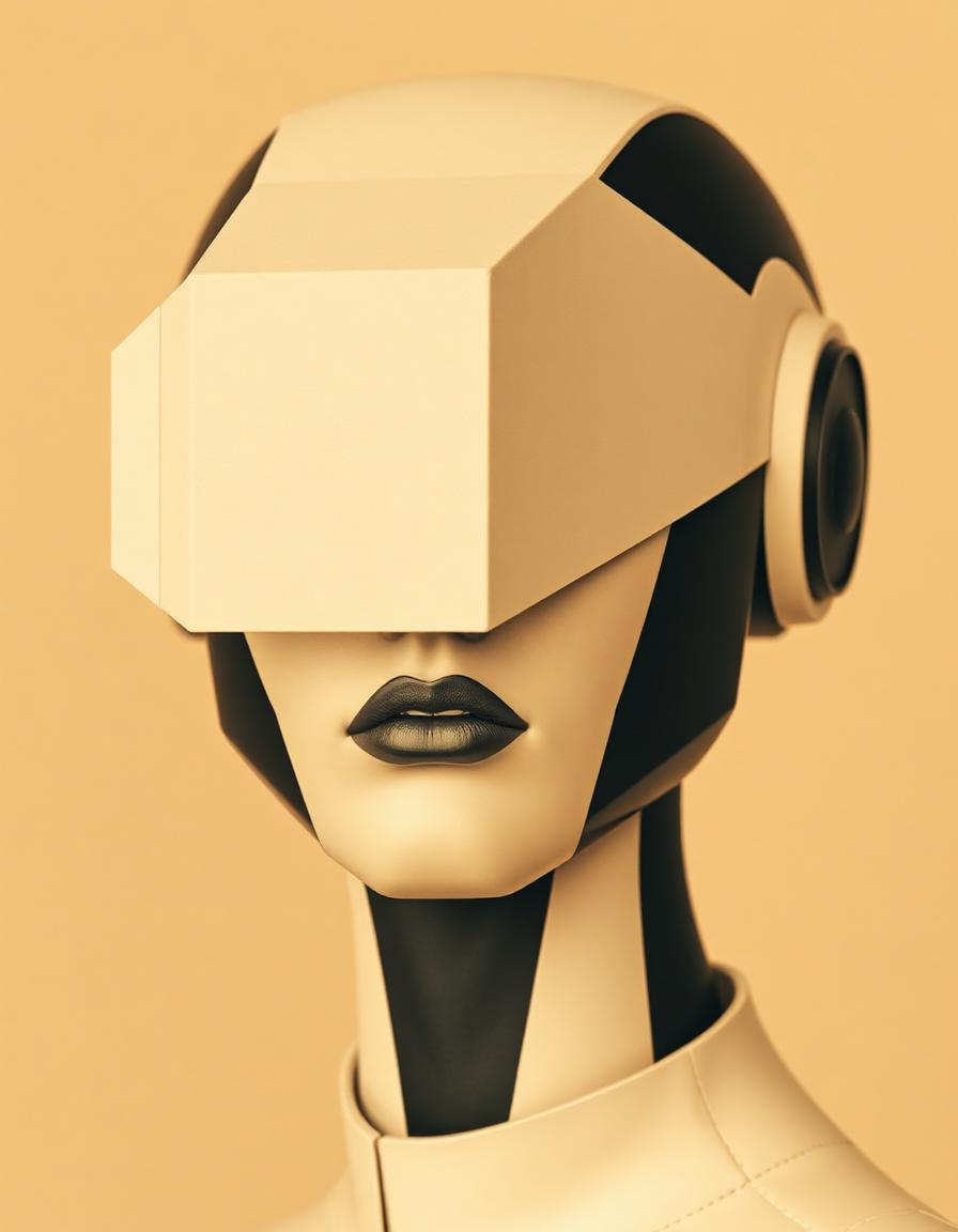 An AI agent portrait